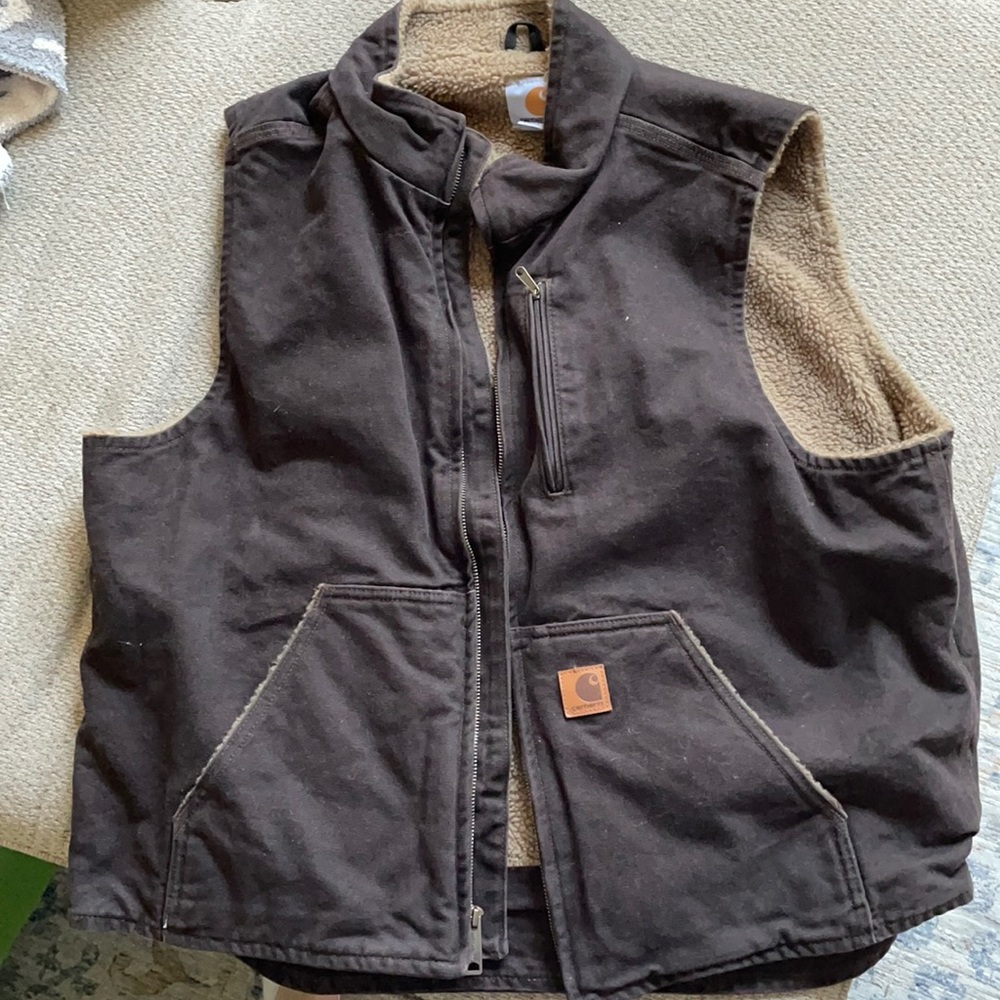 Carhartt Men’s Sherpa Lined Vest